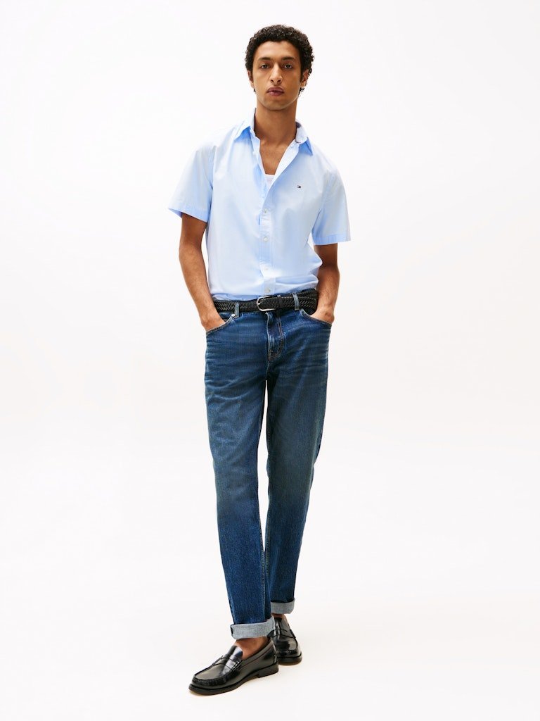 Tommy Hilfiger Kortærmede skjorter mw0mw37584-c3q_M - Bygholm Menswear